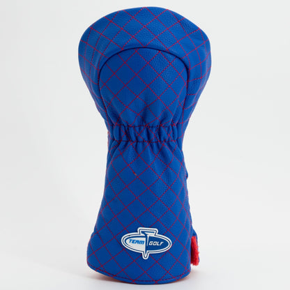 New York Rangers split driver quilted golf headcover alternate view