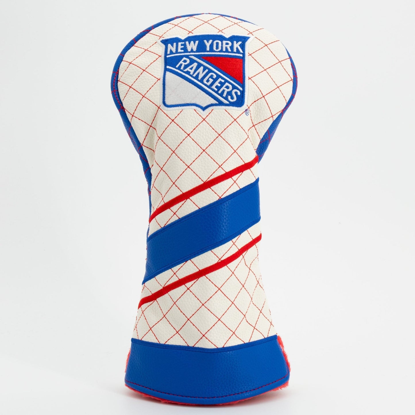 New York Rangers stripe driver quilted golf headcover