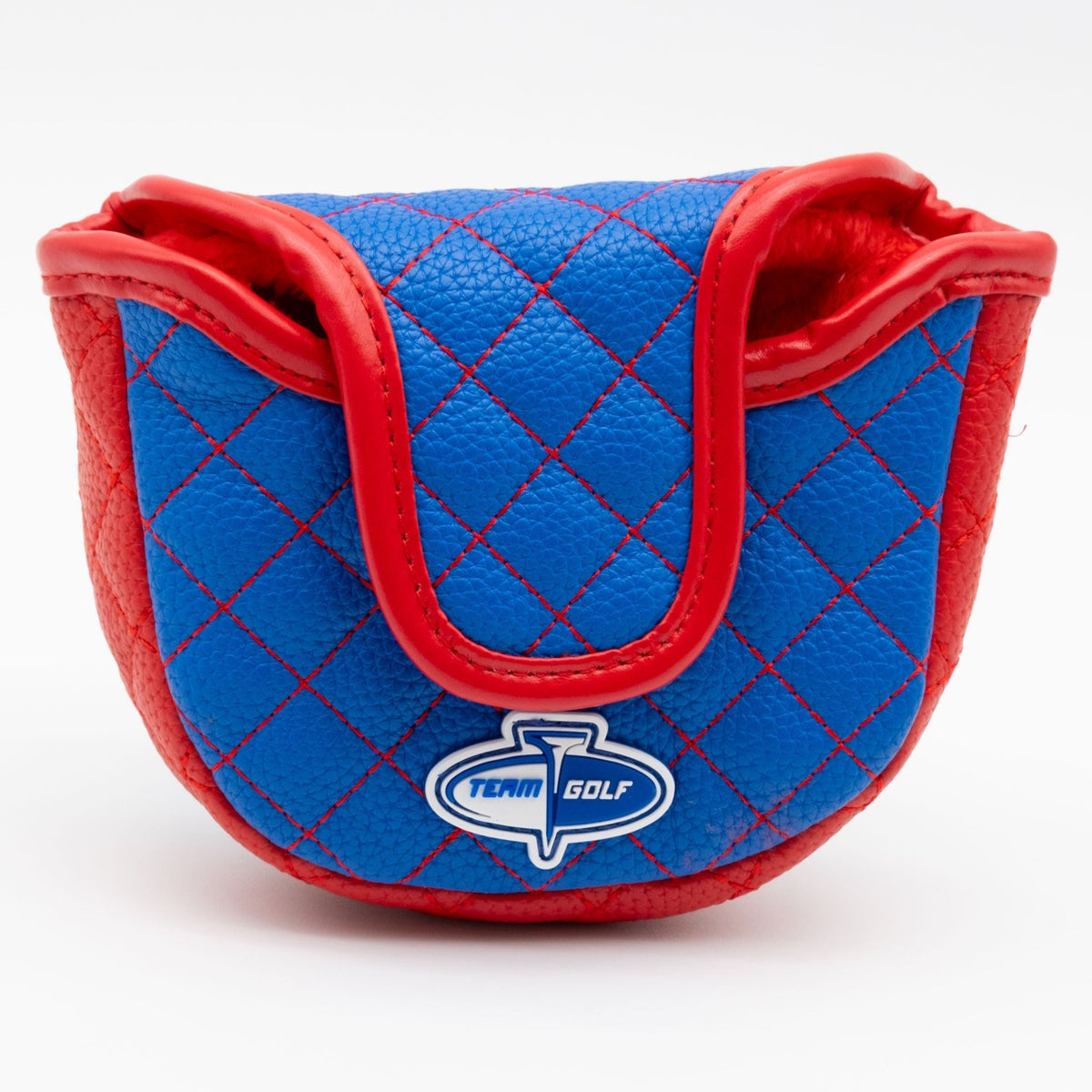 New York Rangers solid mallet putter quilted golf headcover alternate view