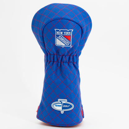 New York Rangers solid driver quilted golf headcover alternate view