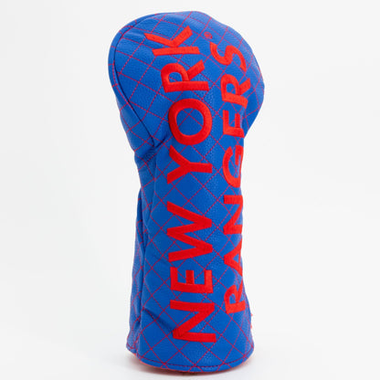 New York Rangers solid driver quilted golf headcover alternate view