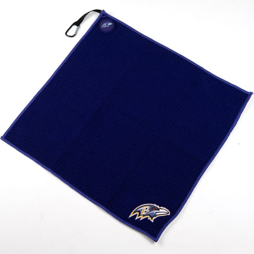 Baltimore Ravens NFL Magnetic Embroidered Golf Towel – 15" x 15"