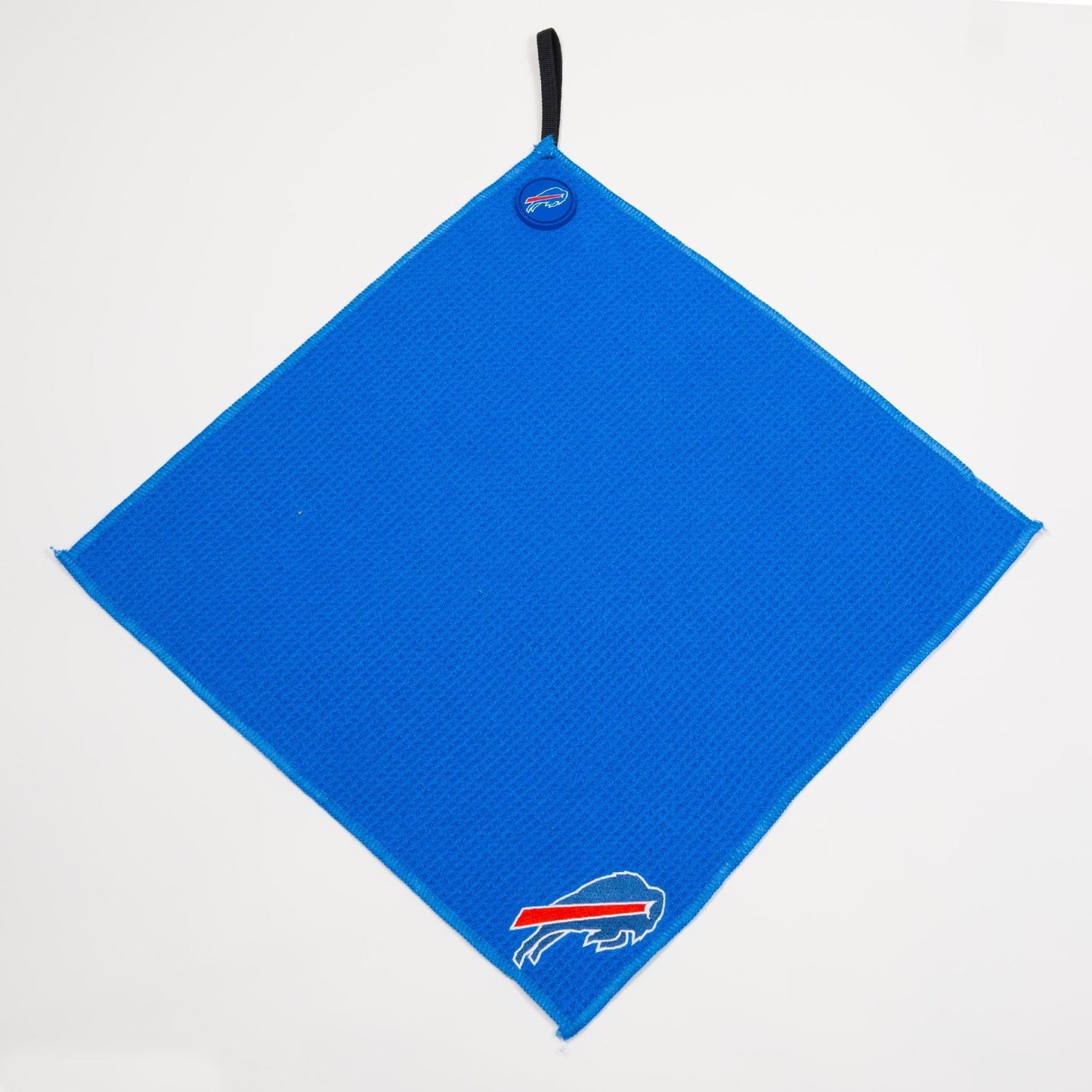 NFL Team Magnetic Embroidered Golf Towel – 15" x 15" - Buffalo Bills - Club Rehab
