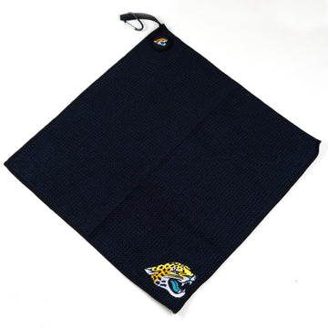 Jacksonville Jaguars NFL Magnetic Embroidered Golf Towel – 15" x 15"