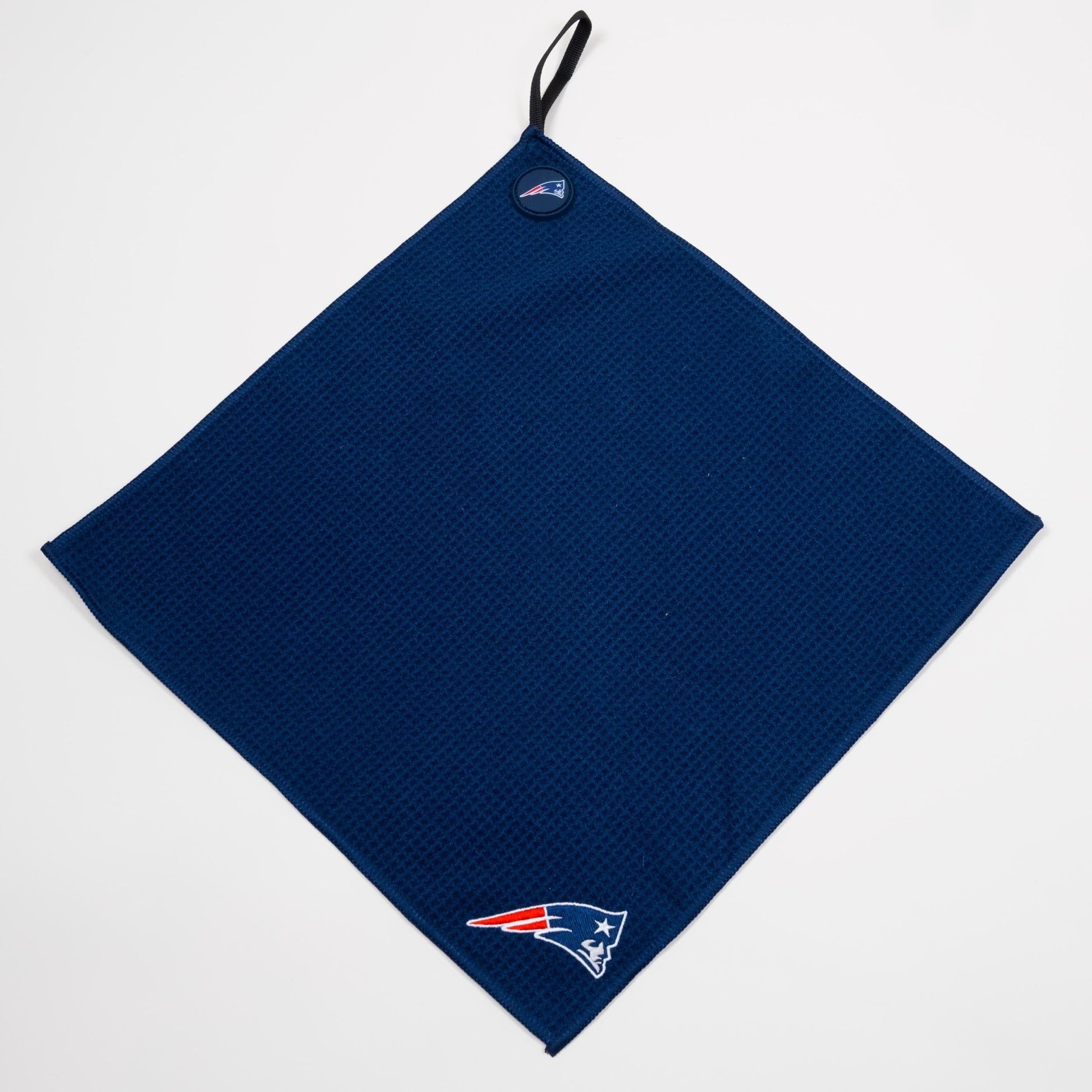 NFL Team Magnetic Embroidered Golf Towel – 15" x 15" - New England Pats - Club Rehab
