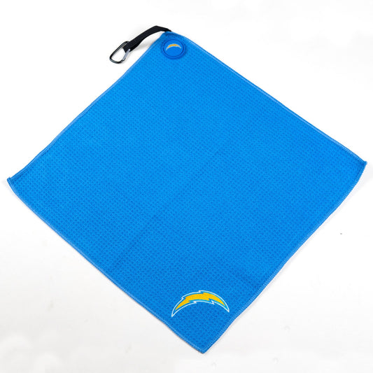 NFL Team Magnetic Embroidered Golf Towel – 15" x 15" - Los Angeles Chargers - Club Rehab