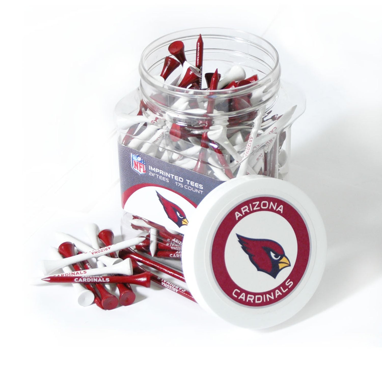 NFL Tee Jar – Show Your Team Colors Every Swing - Arizona Cardinals - Club Rehab