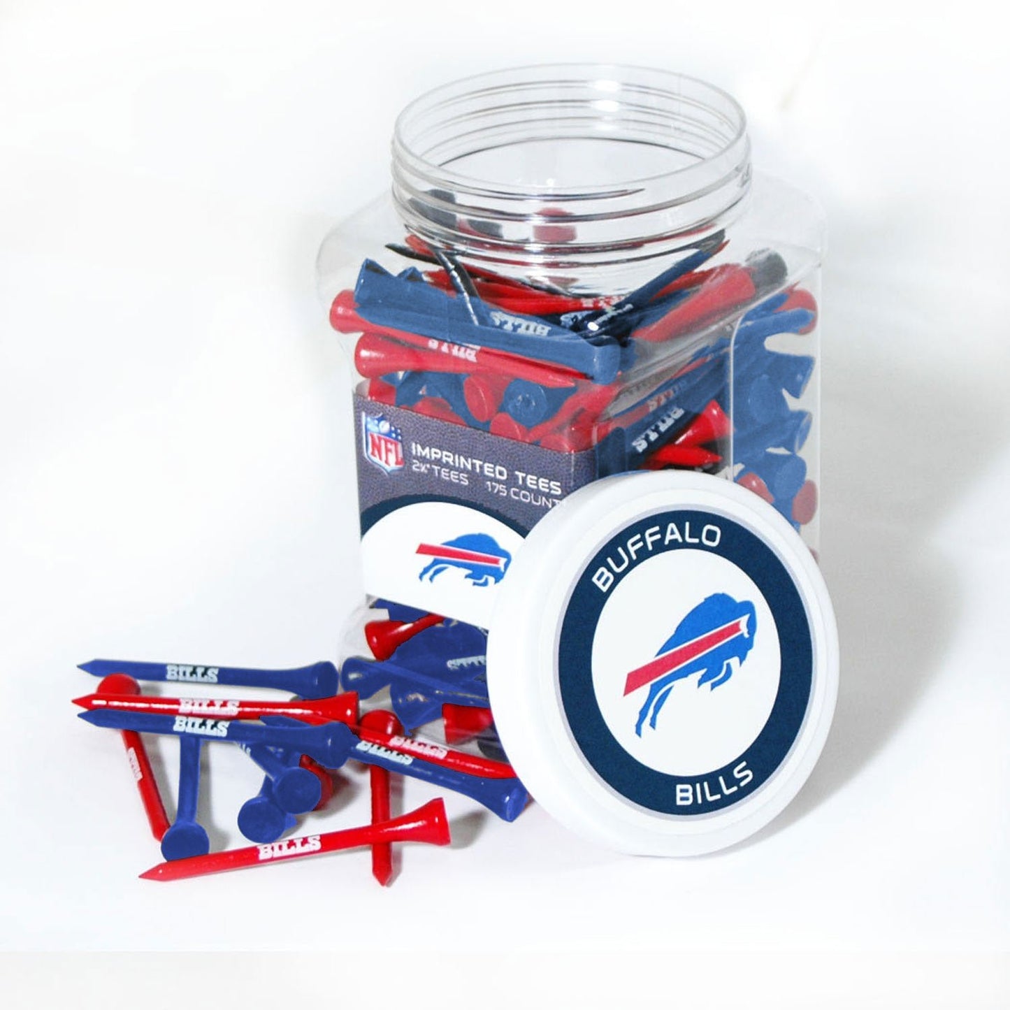 NFL Tee Jar – Show Your Team Colors Every Swing - Buffalo Bills - Club Rehab