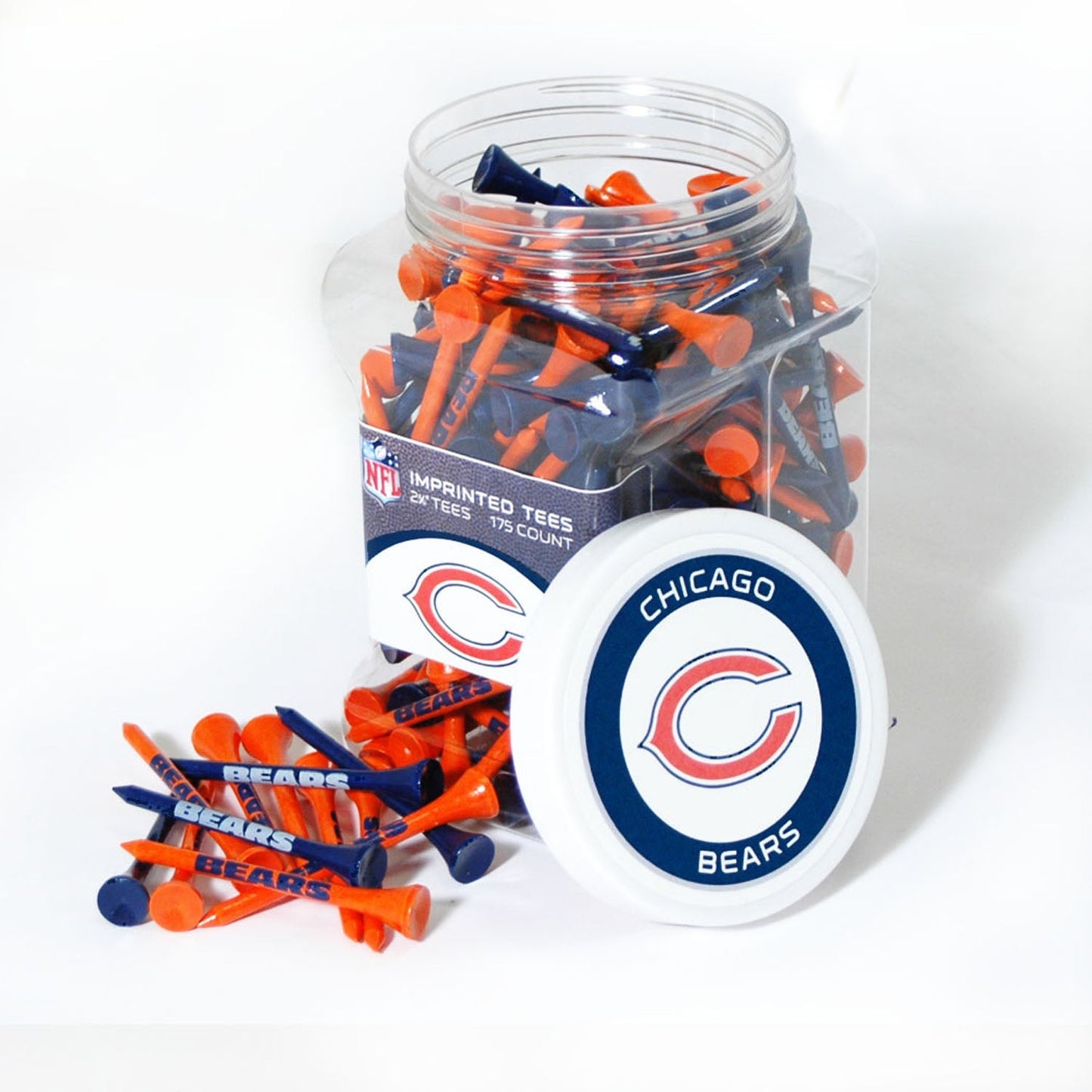 NFL Tee Jar – Show Your Team Colors Every Swing - Chicago Bears - Club Rehab