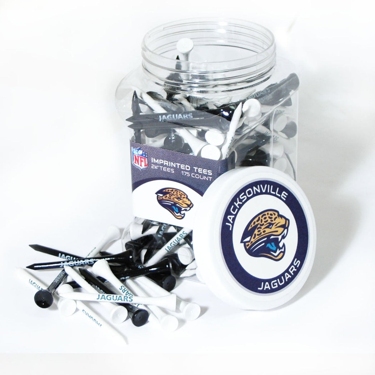NFL Tee Jar – Show Your Team Colors Every Swing - Jacksonville Jaguars - Club Rehab
