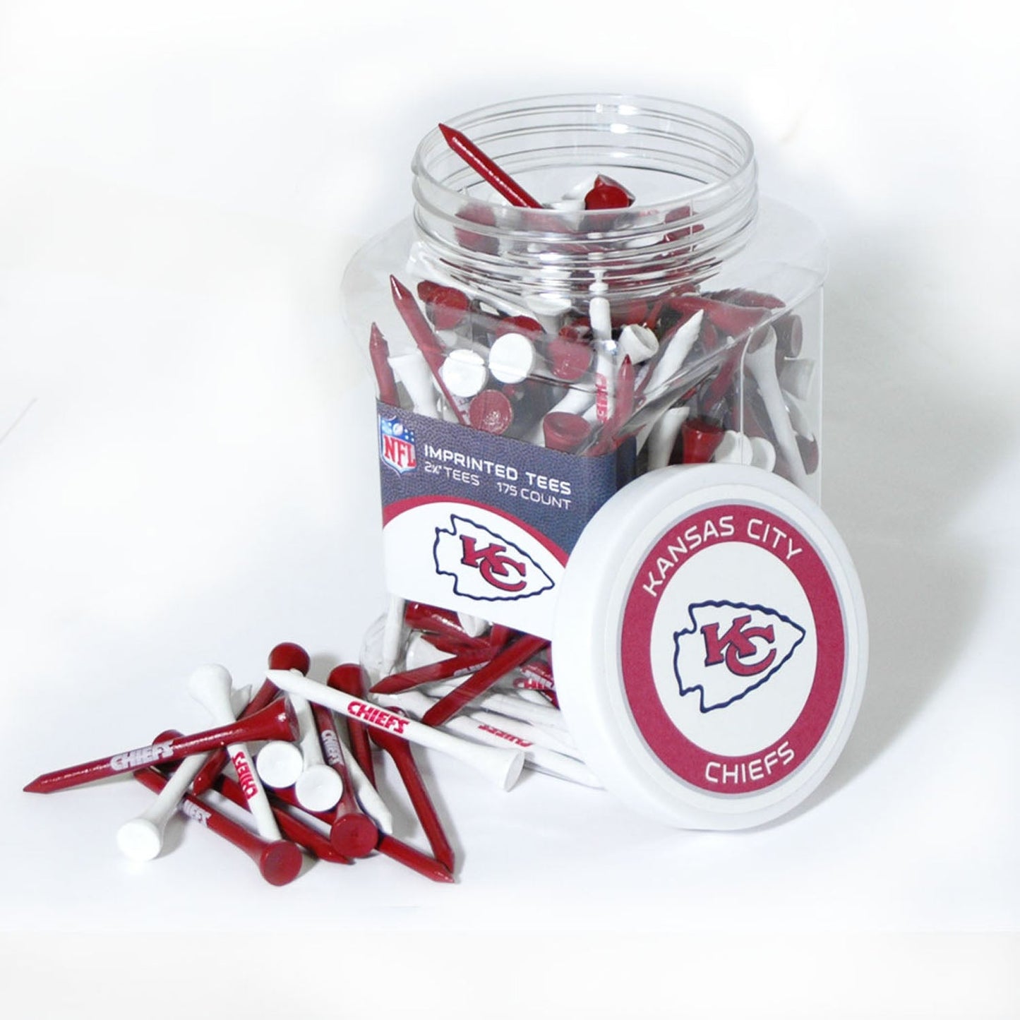 NFL Tee Jar – Show Your Team Colors Every Swing - Kansas City Chiefs - Club Rehab