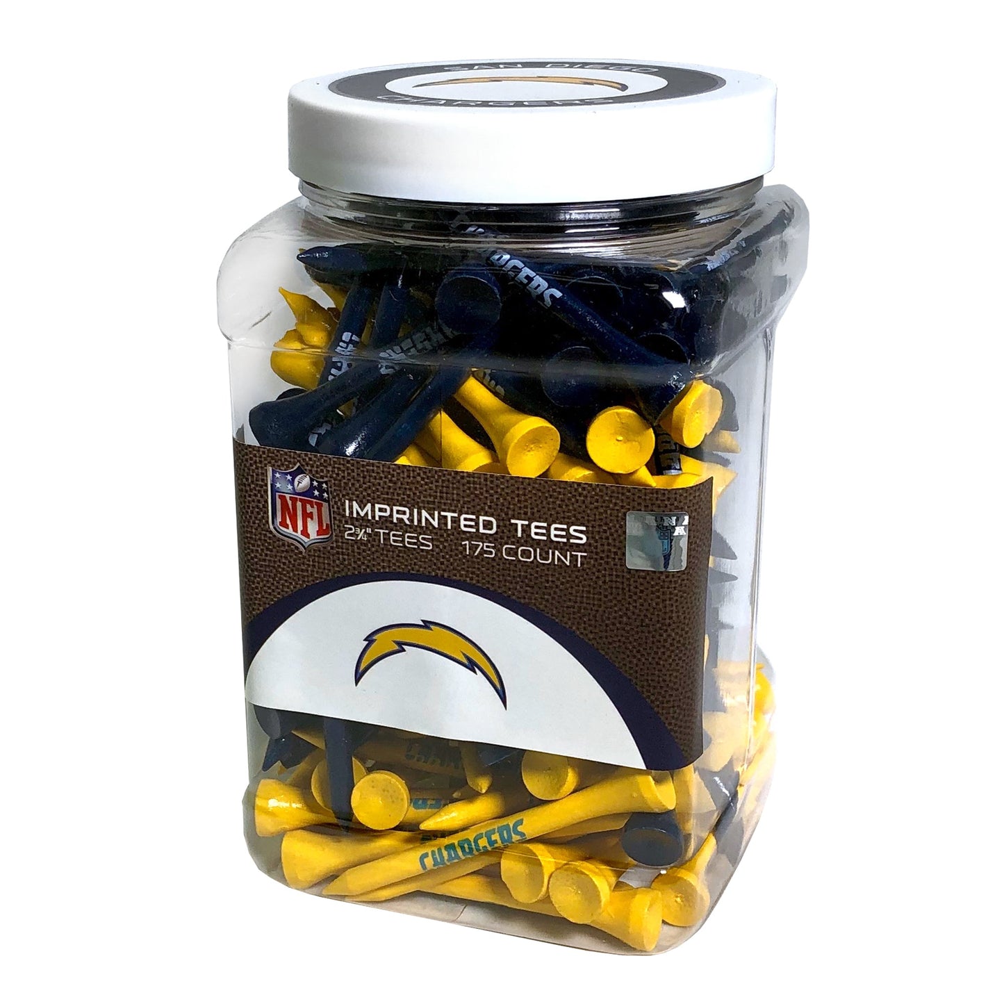 NFL Tee Jar – Show Your Team Colors Every Swing - Los Angeles Chargers - Club Rehab