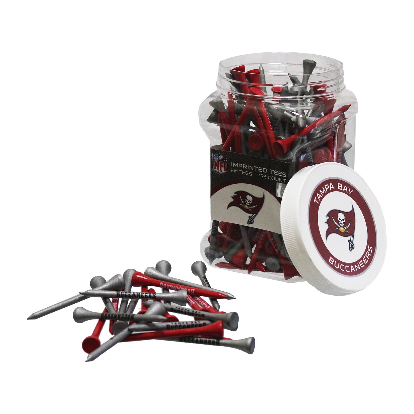 NFL Tee Jar – Show Your Team Colors Every Swing - Tampa Bay Buccaneers - Club Rehab