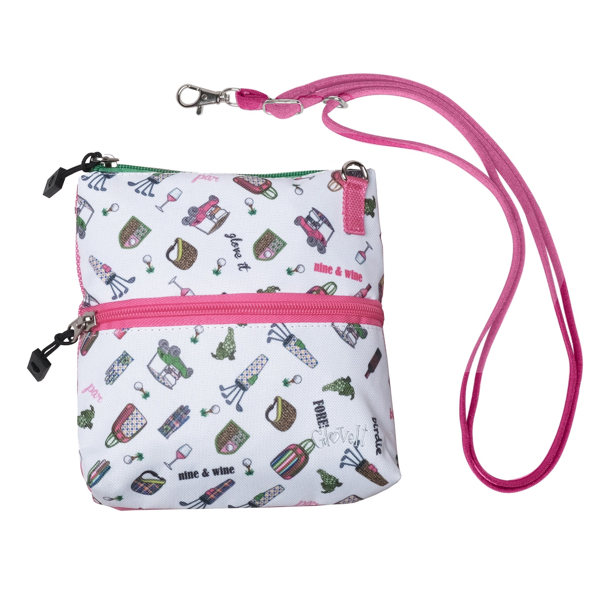 Nine & Wine 2 Zip Bag - Club Rehab