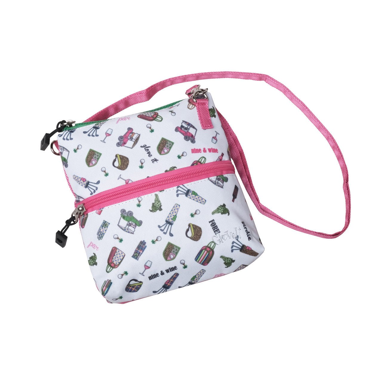 Nine & Wine 2 Zip Bag - Club Rehab