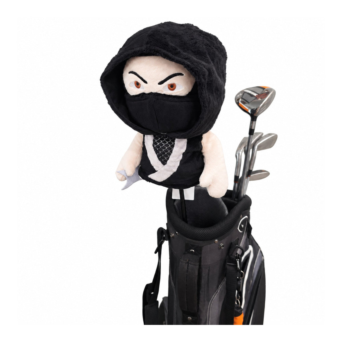 Ninja driver headcover, in bag front view