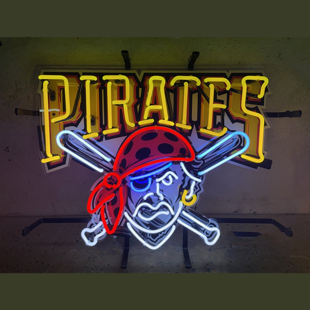 NLB Pittsburgh Pirates Neon Signs Light - Club Rehab
