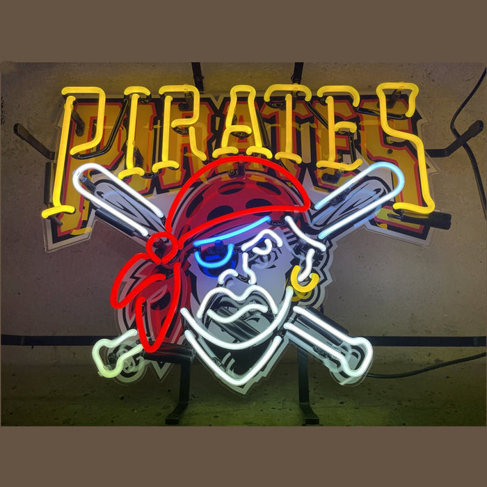 NLB Pittsburgh Pirates Neon Signs Light - Club Rehab