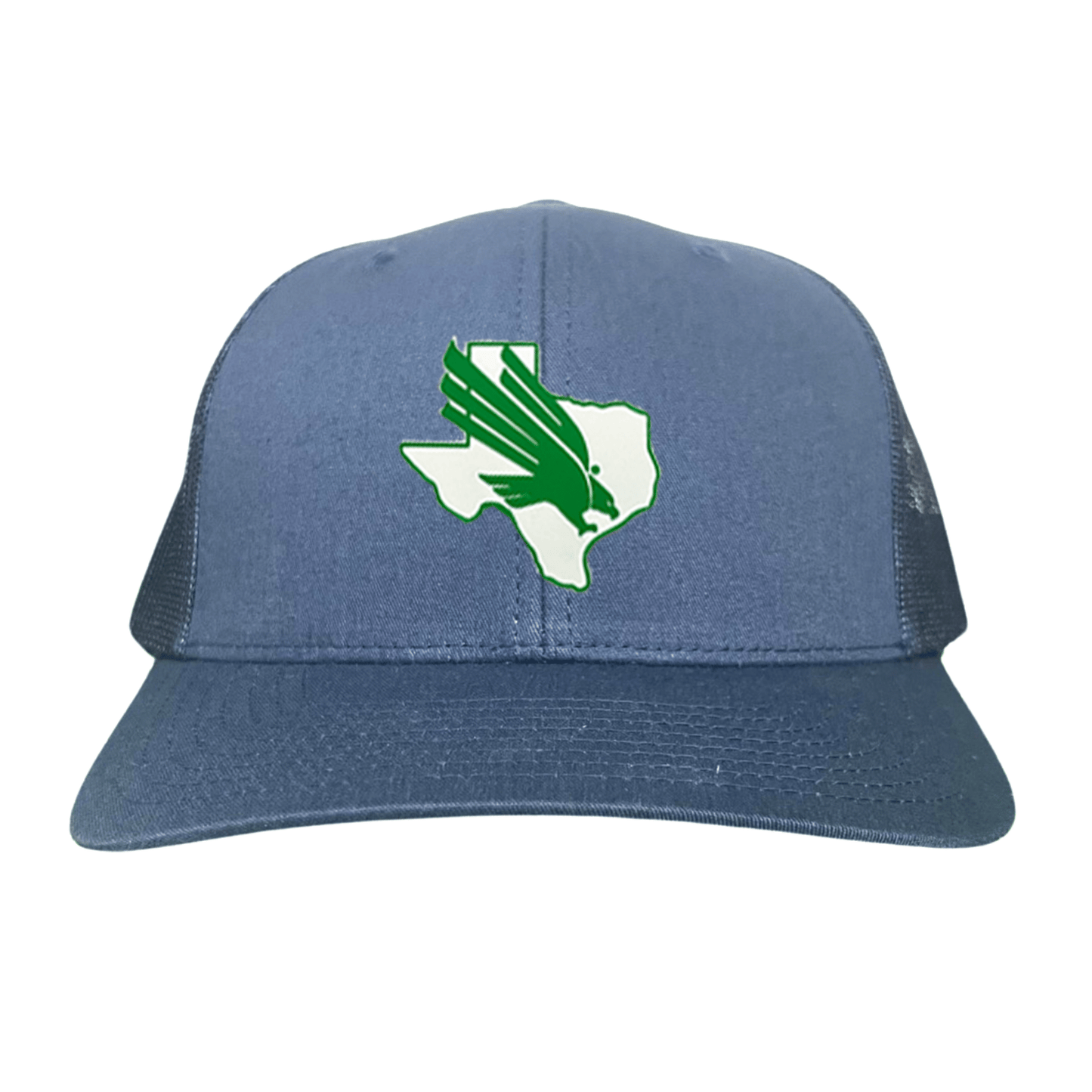 North Texas Diving Eagle Rubber Patch / 265 / UNT001 / MM - Navy Mesh Snapback Curved Bill Mesh Snapback - Club Rehab