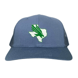 Navy Mesh Snapback Curved Bill Mesh Snapback