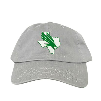 North Texas Diving Eagle Rubber Patch / 265 / UNT001 / MM - Dad Hat Grey - Club Rehab