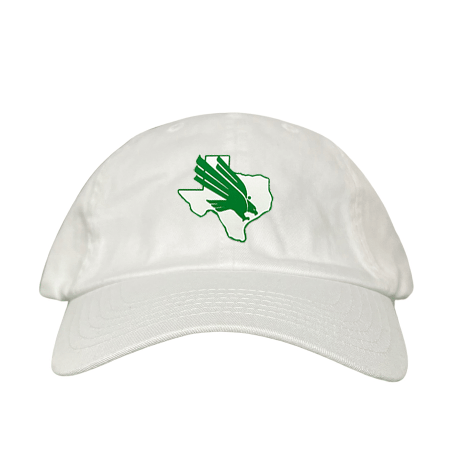 North Texas Diving Eagle Rubber Patch / 265 / UNT001 / MM - Dad Hat White - Club Rehab