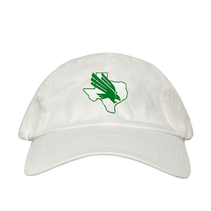 North Texas Diving Eagle Rubber Patch / 265 / UNT001 / MM - Dad Hat White - Club Rehab