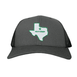 Charcoal Curved Bill Mesh Snapback