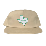 Flatbill Khaki Canvas Snapback