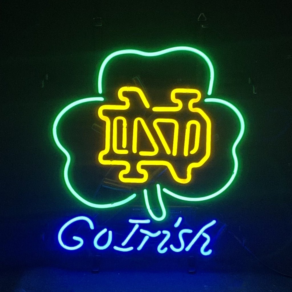 Notre Dame Go Irish Neon Signs Light - Club Rehab