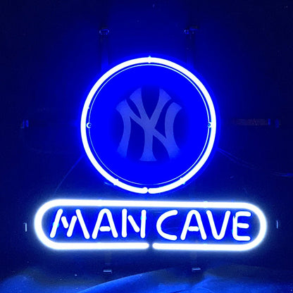 NY New York Yanees and Man Cave Neon Signs Light - Club Rehab