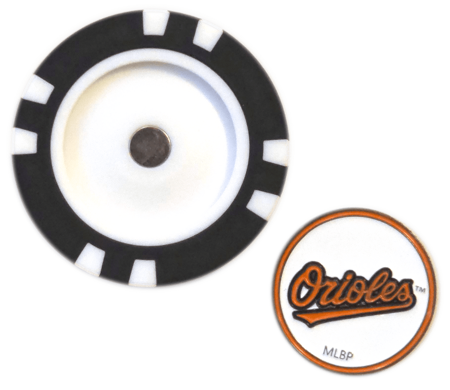 Officially Licensed Baltimore Orioles Poker Chip Ball Marker - Club Rehab
