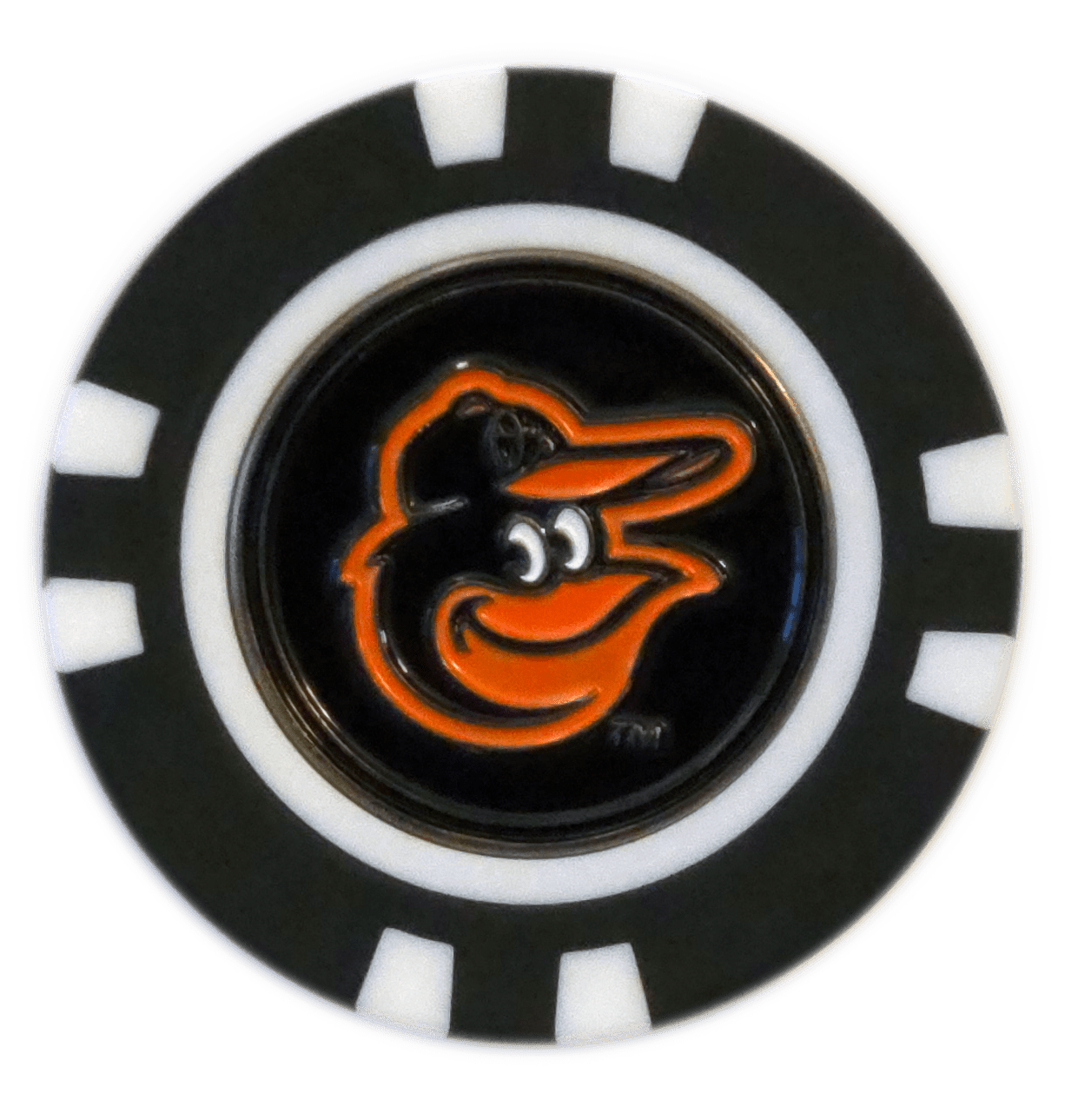 Officially Licensed Baltimore Orioles Poker Chip Ball Marker - Club Rehab