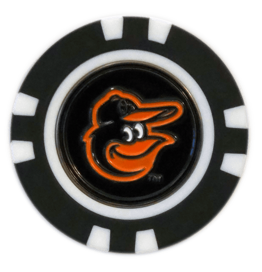 Officially Licensed Baltimore Orioles Poker Chip Ball Marker - Club Rehab