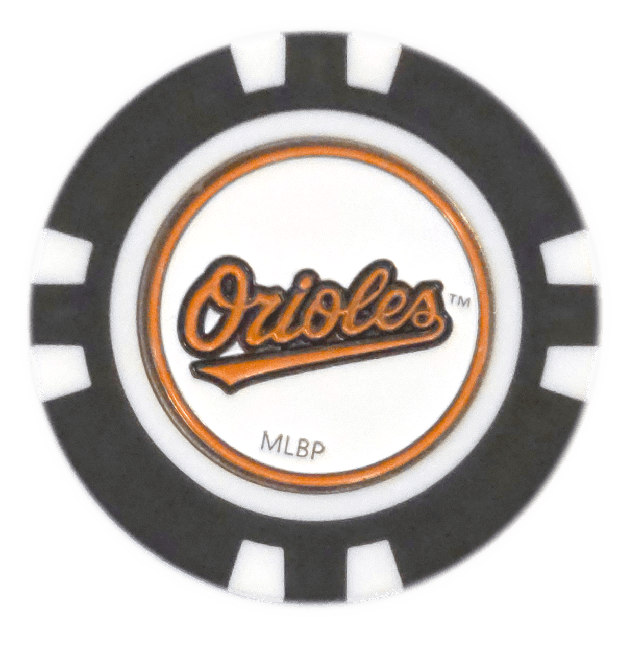 Officially Licensed Baltimore Orioles Poker Chip Ball Marker - Club Rehab