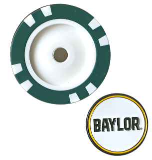Officially Licensed Baylor Bears Poker Chip Ball Marker - Club Rehab