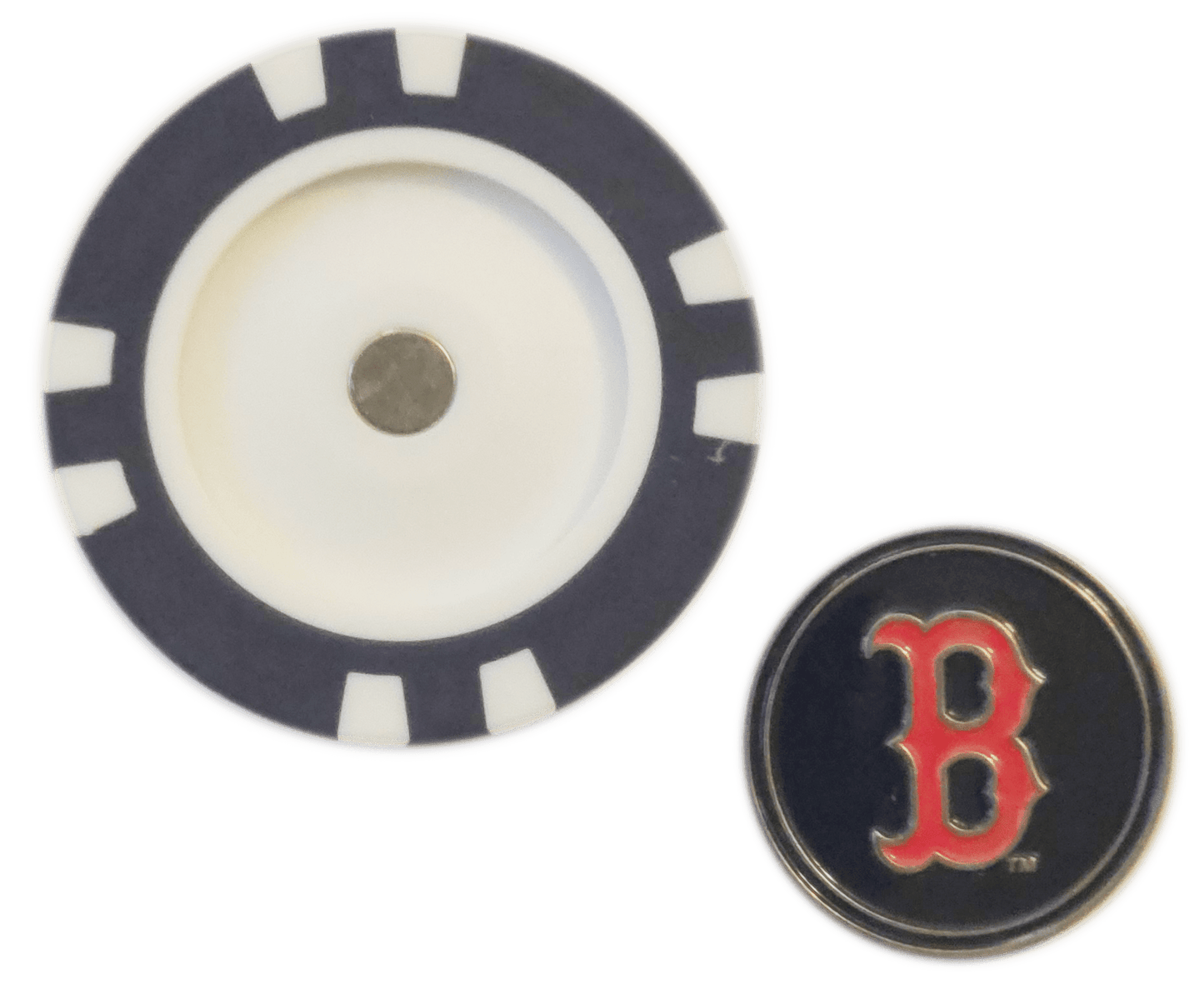 Officially Licensed Boston Red Sox Poker Chip Ball Marker - Navy - Club Rehab