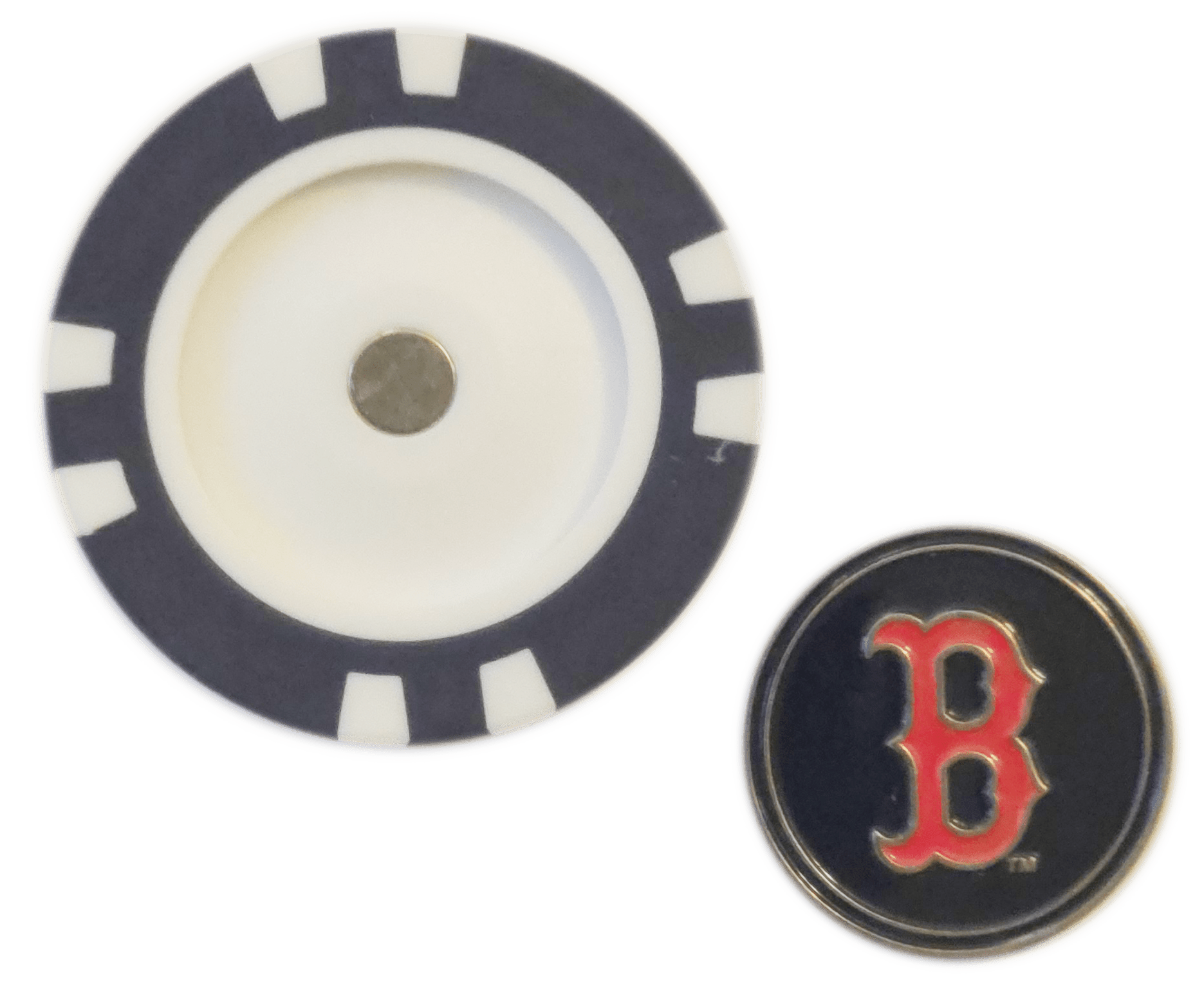 Officially Licensed Boston Red Sox Poker Chip Ball Marker - Navy - Club Rehab