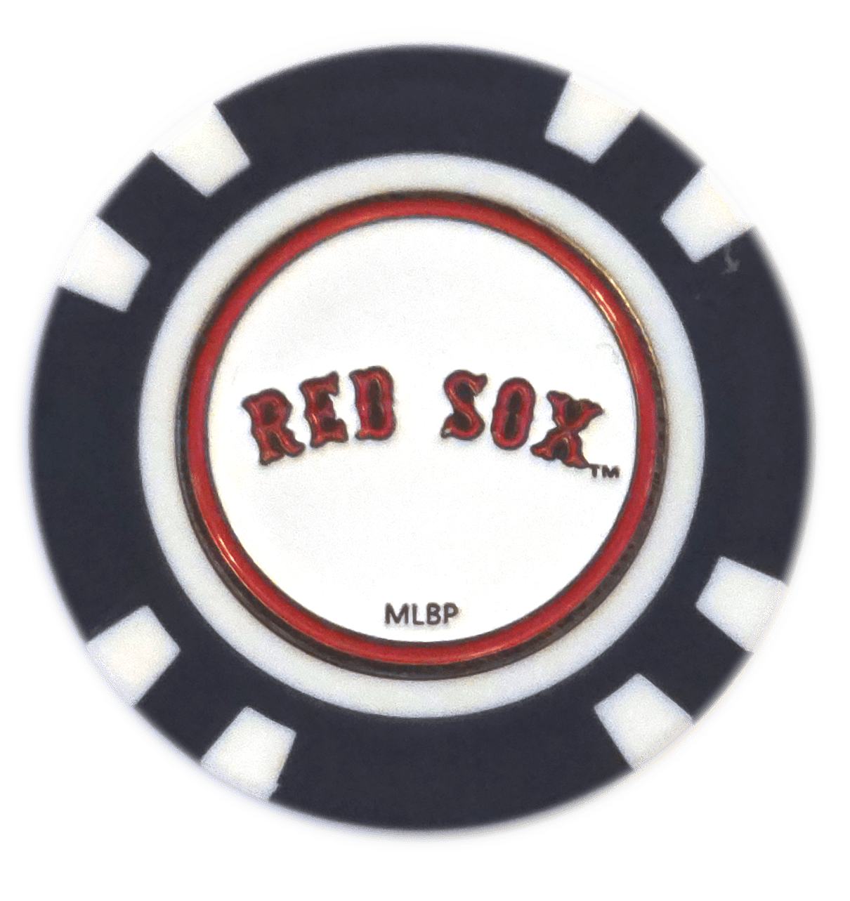 Officially Licensed Boston Red Sox Poker Chip Ball Marker - Navy - Club Rehab