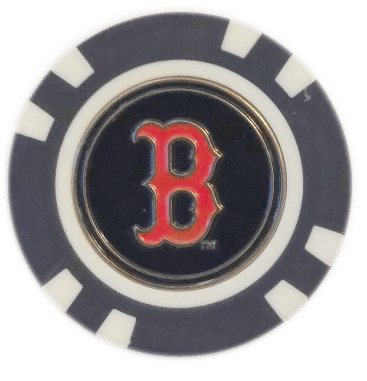 Officially Licensed Boston Red Sox Poker Chip Ball Marker - Navy - Club Rehab