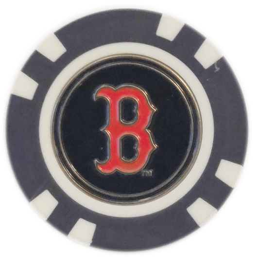 Officially Licensed Boston Red Sox Poker Chip Ball Marker - Navy - Club Rehab