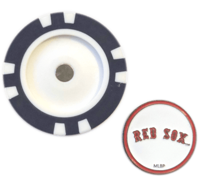 Officially Licensed Boston Red Sox Poker Chip Ball Marker - Navy - Club Rehab
