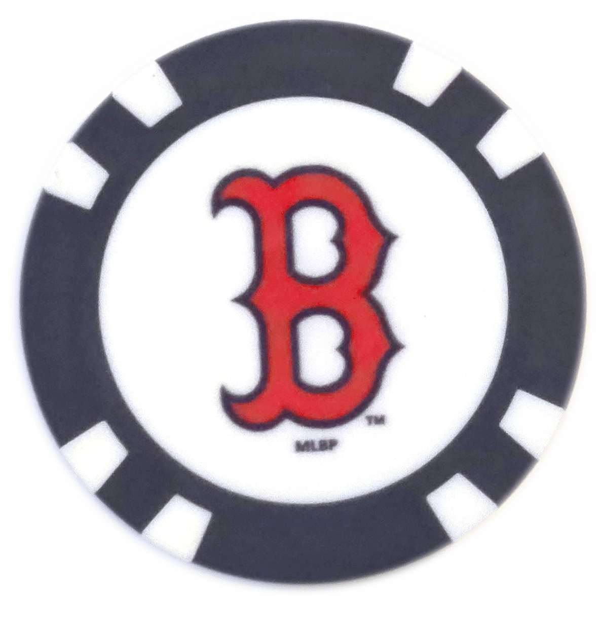 Officially Licensed Boston Red Sox Poker Chip Ball Marker - Navy - Club Rehab