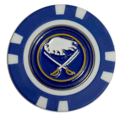 Officially Licensed Buffalo Sabres Poker Chip Ball Marker - Club Rehab