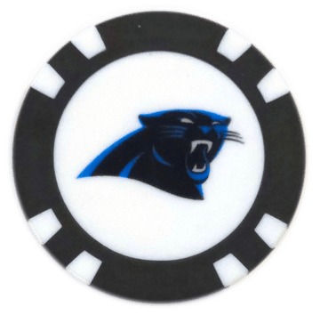 Carolina Panthers Poker-Chip-Ballmarker