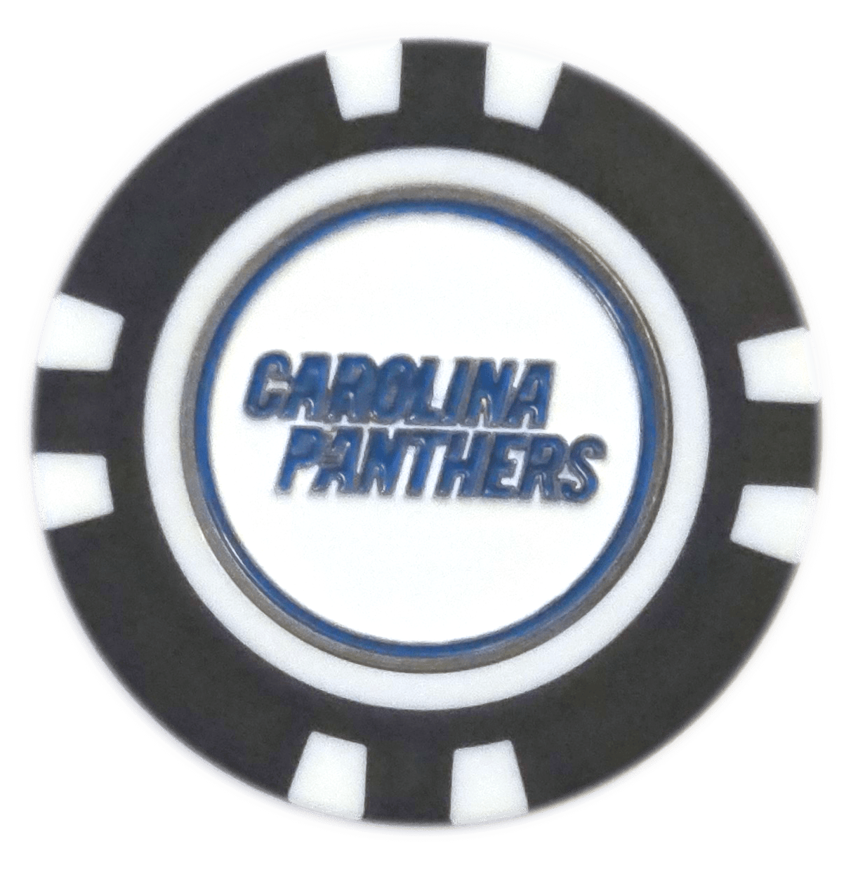 Officially Licensed Carolina Panthers Poker Chip Ball Marker - Club Rehab