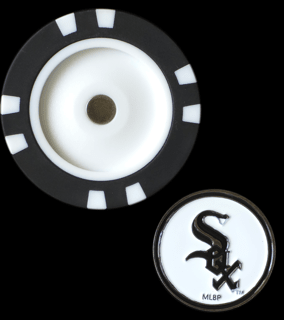 Officially Licensed Chicago White Sox Poker Chip Ball Marker - Club Rehab