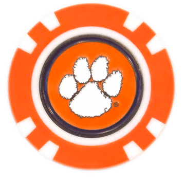 Clemson Tigers Poker Chip Ball Marker