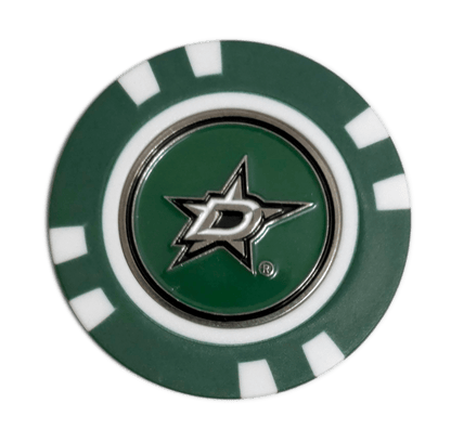 Officially Licensed Dallas Stars Poker Chip Ball Marker - Club Rehab