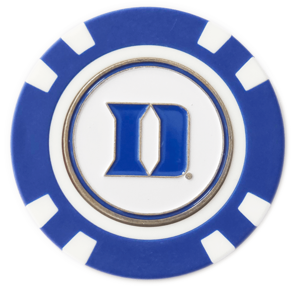 Officially Licensed Duke Blue Devils Poker Chip Ball Marker - Club Rehab
